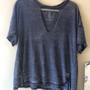 Free people key hole top